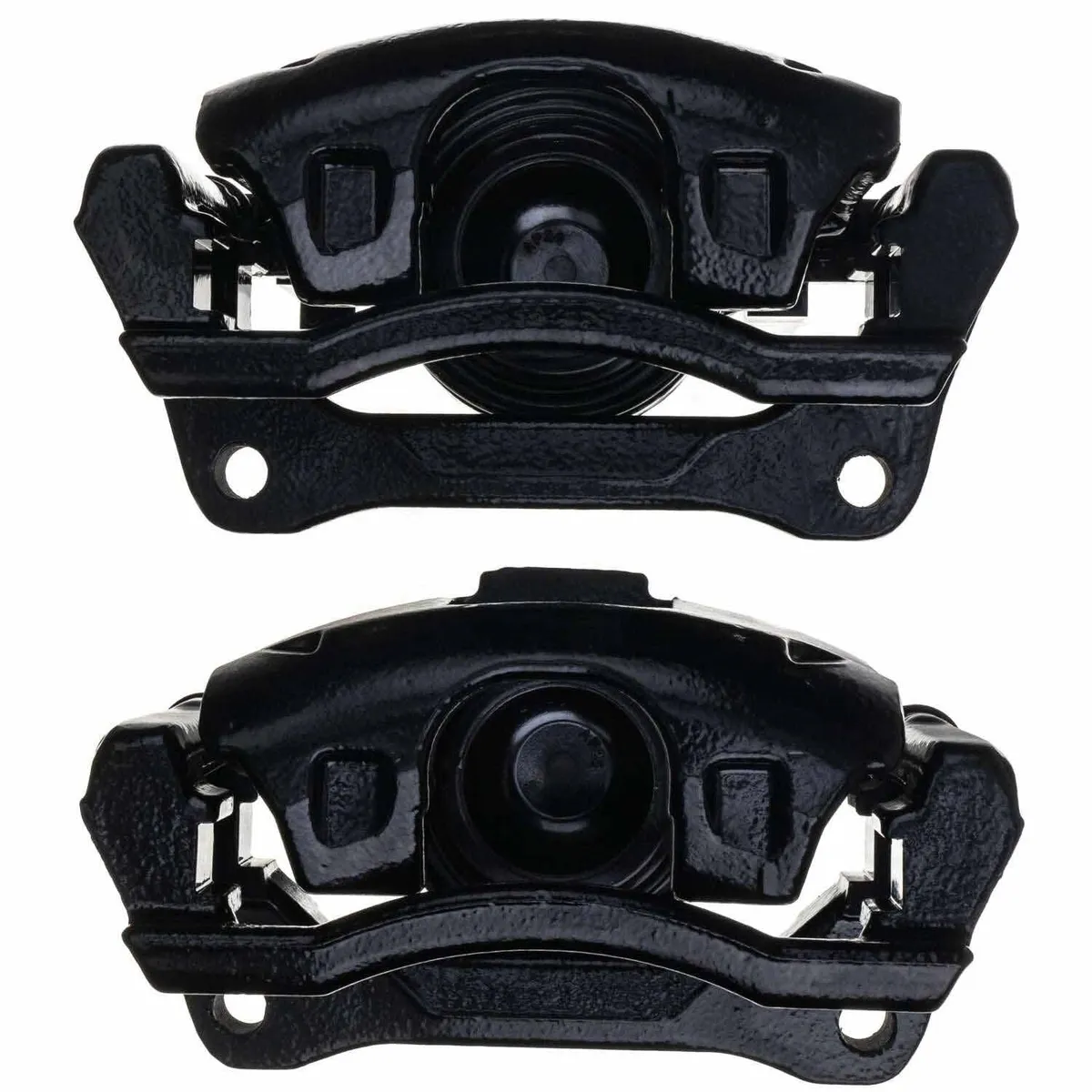 Blk Caliper Pair w/ Brkt Jeep Liberty 2008-12, Jeep Wrangler 2007-17, Jeep Wrangler JK 2018 - Front product image