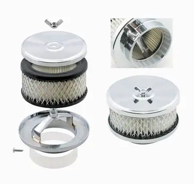 Mr Gasket Crm Air Clnr 4in Deep Dish