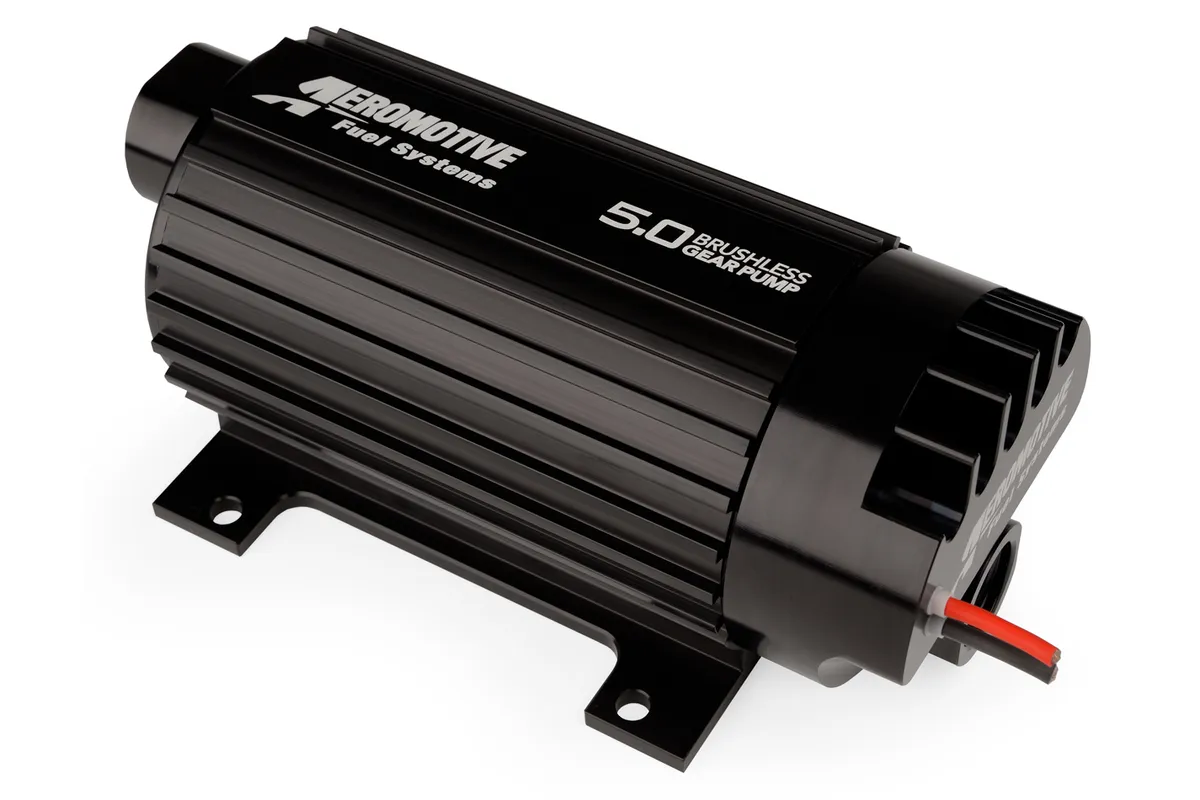 Aeromotive Fuel System Aeromotive Brushless In-Line 5.0 Spur Gear Pump with Variable Speed Controller