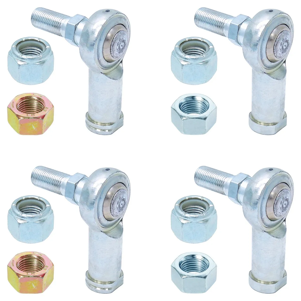Antirock® Sway Bar End Link Hardware Kit; Adjustable; Sway Bar End Link Rod End Pack for Steel Arms; Heim Style; product image