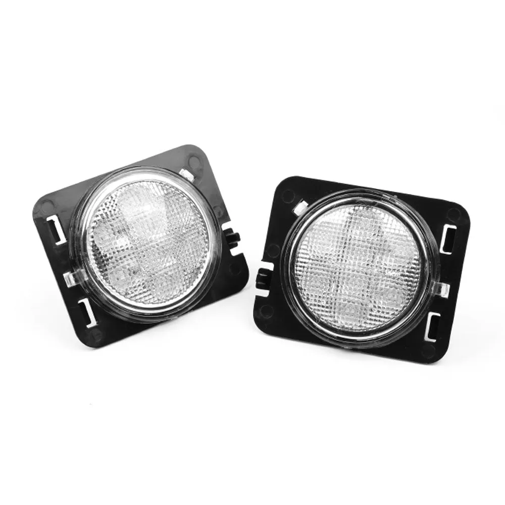 Front LED Turn Signals & Side Marker Lights Combo for 2007-2018 Jeep Wrangler JK product image