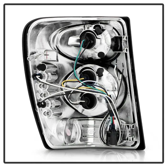 Jeep Grand Cherokee 99-04 Euro Style Tail Lights - Chrome product image