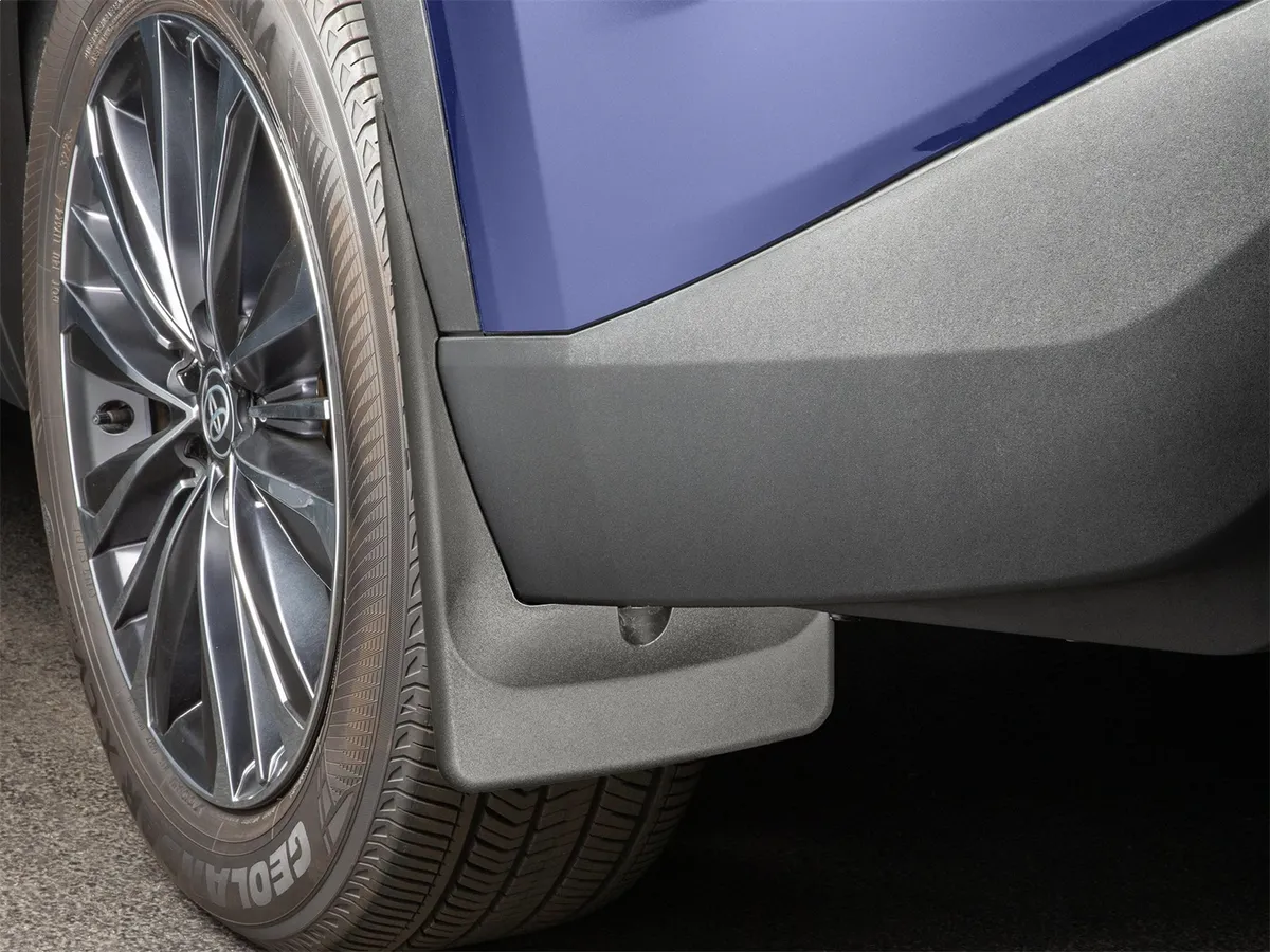 2024 Toyota Grand Highlander Black No Drill MudFlaps product image