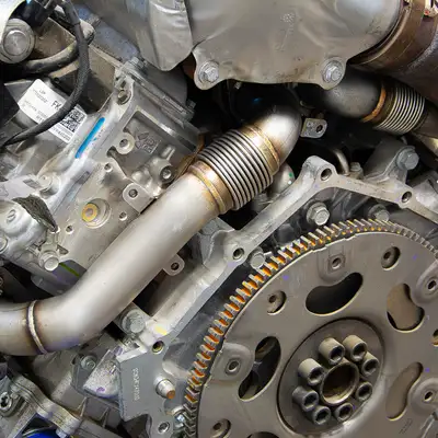 Pacific Performance Engineering OEM Length Replacement High Flow Uppipe Set Silverado/Sierra 6.6l L5p