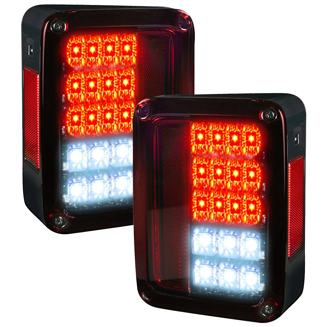 0718 JK Wrangler LED Taillightsred Lens Driver/Passenger product image