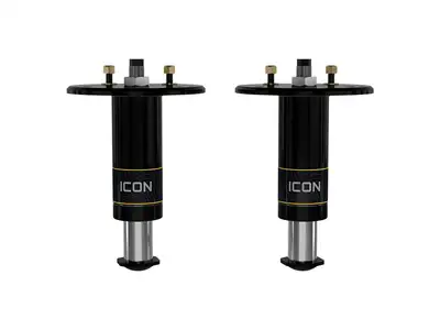 ICON Vehicle Dynamics Icon 2021-2024 Ram 1500 Trx/2025-2026 Ram 1500 Rho, Rear, 2.5" Hydraulic Bump Stop Kit, 2.25" Travel