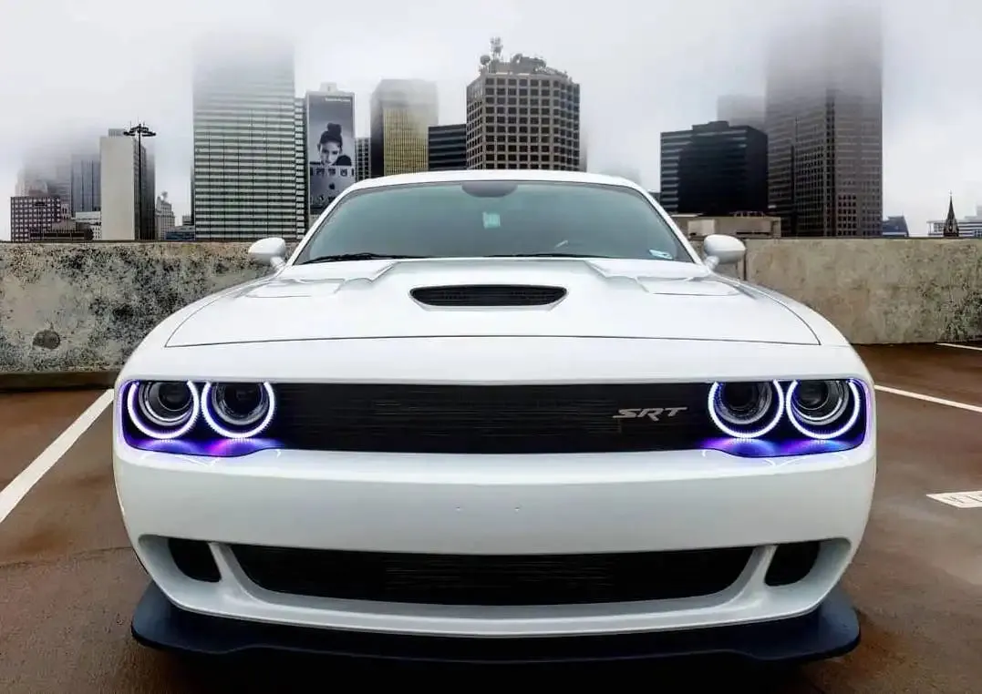 ORACLE Lighting 2015-2023 Dodge Challenger LED Surface Mount Headlight Halo Kit product image