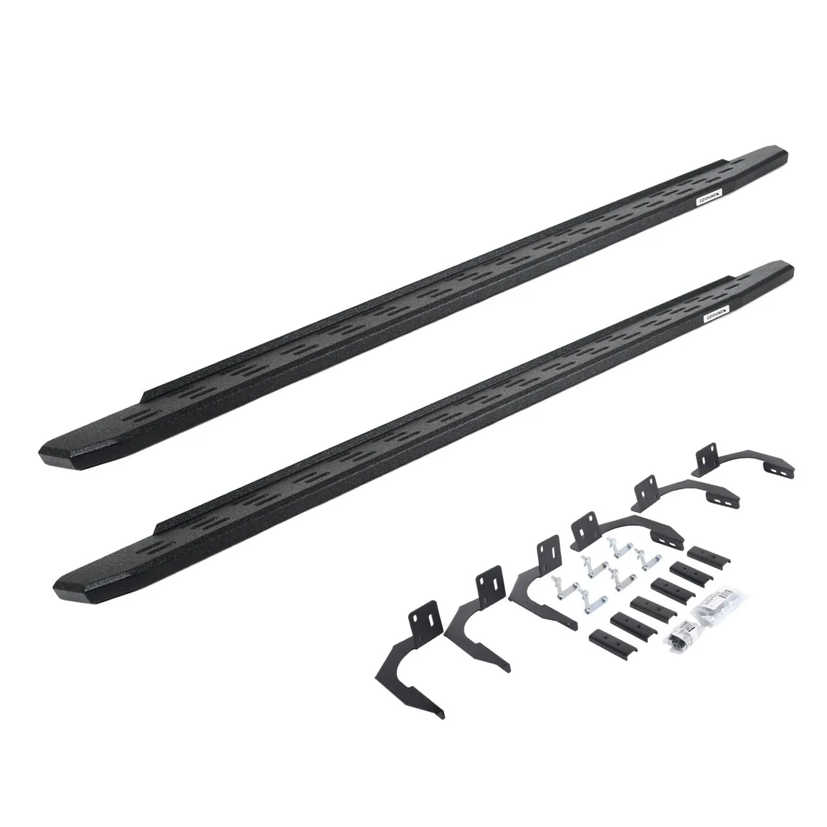 Go Rhino Go Rhino 69610687T - RB30 Running Boards with Mounting Bracket Kit - Protective Bedliner Coating