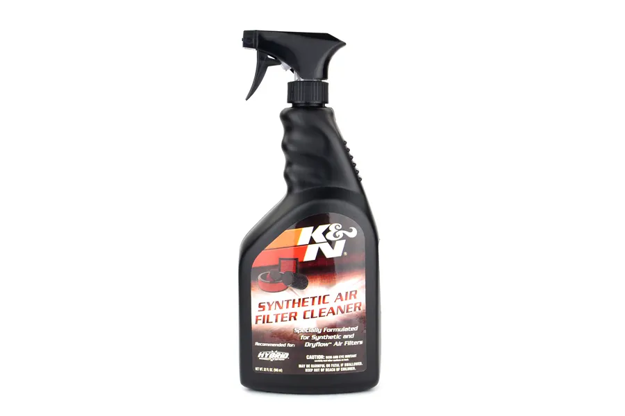 K&N Filter Cleaner; Synthetic 32oz Spray Filter Cleaner; Synthetic 32oz Spray