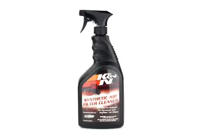 K&N Filter Cleaner; Synthetic 32oz Spray Filter Cleaner; Synthetic 32oz Spray