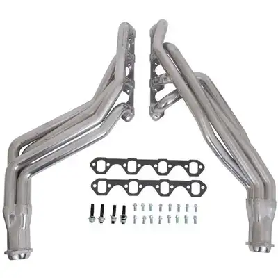 BBK Performance Ford Mustang GT 5.0 1-5/8 Long Tube Exhaust Headers Polished Silver Ceramic 94-95