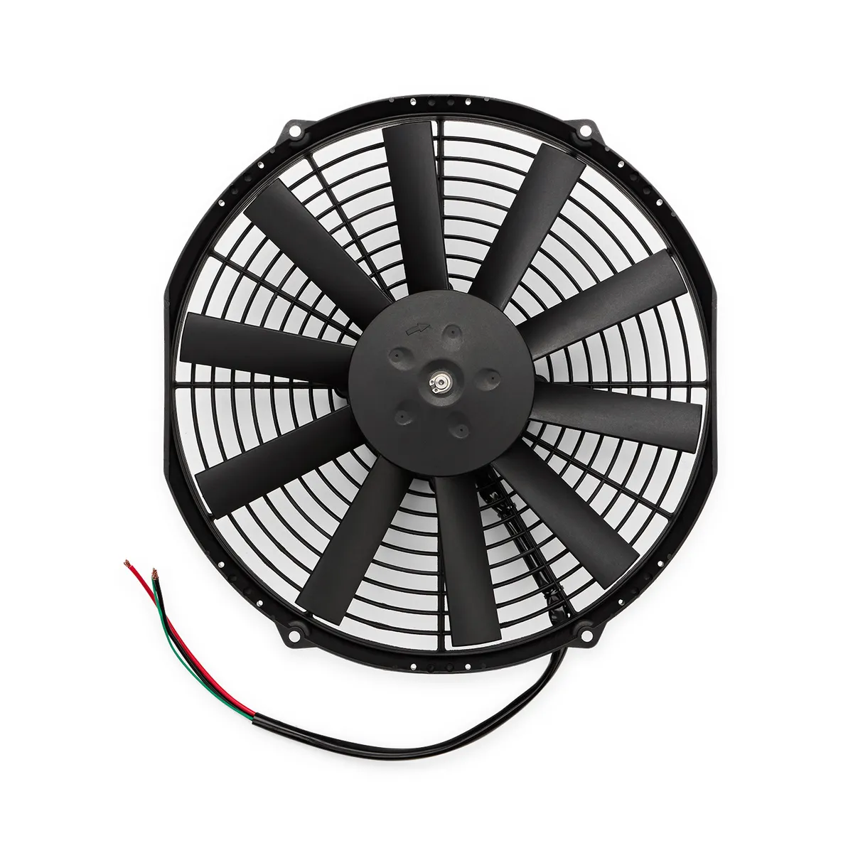 Brushless Ultraperformance 12in Electric Fan 2100 Cfm Straight Blade 12v Puller Only product image