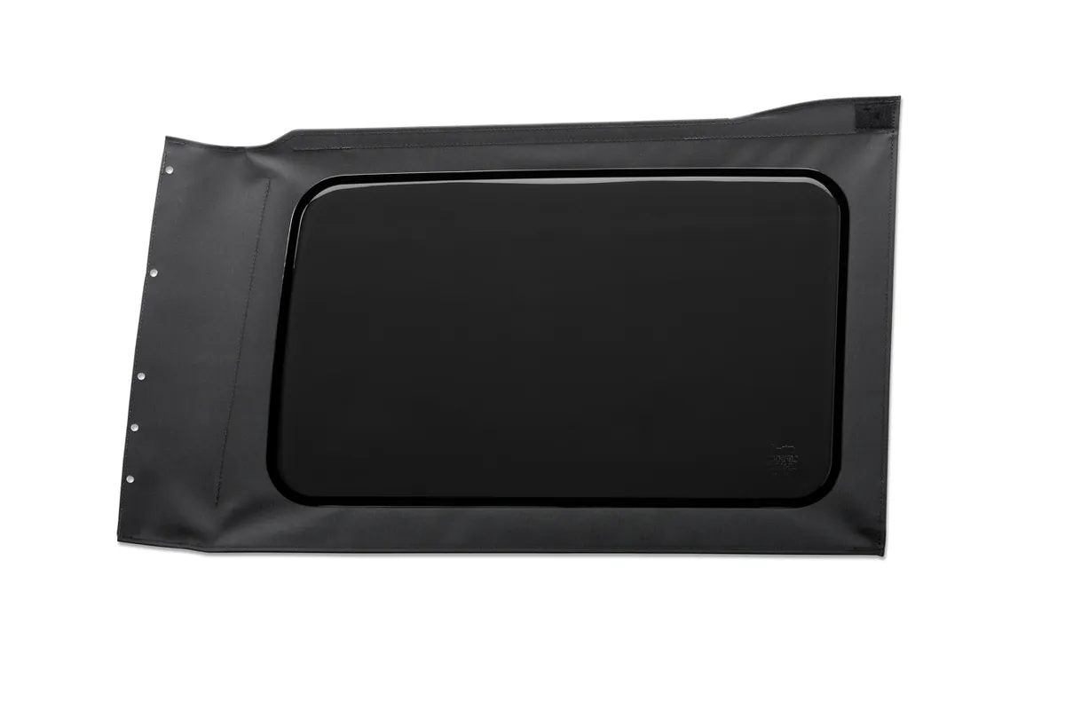 Replacement Windows forJeep Soft Top OE JL Replacement Jeep Windows For Jeep 2018-Current Wrangler JL 4 Door Quarter Right Hand 4 Door Tinted Black Vinyl Bestop product image