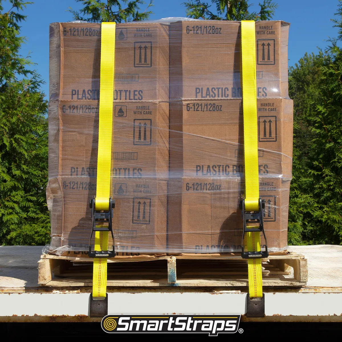 14ft 5000lb Ratchetx Ratchet Tie Down 2 pk Yellow product image