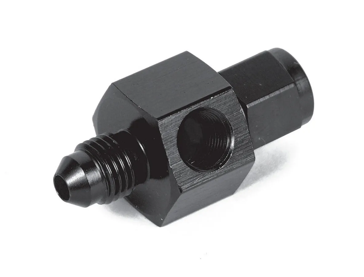 Earl's Performance Gauge Adapter Fitting 4an Male to 4an Female
