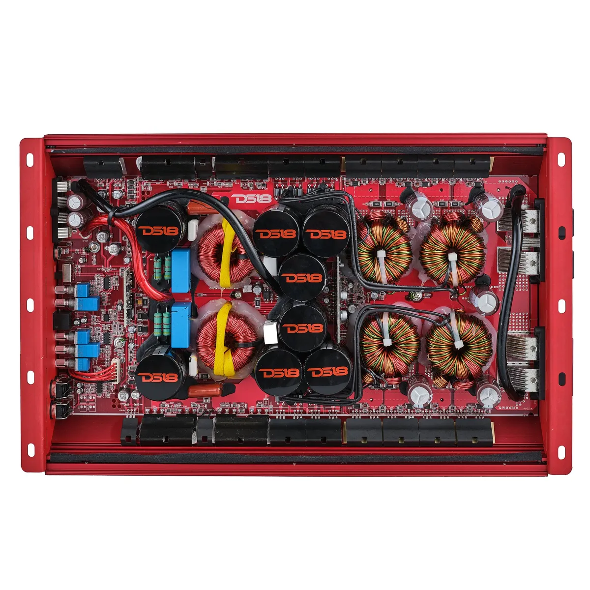 1-Channel | 9200 (Burst) @ 0.5Î© | 5000 @ 1Î© | 3500 @ 2Î© | 2200 @ 4Î© Watts RMS | With Voltmeter | Red product image