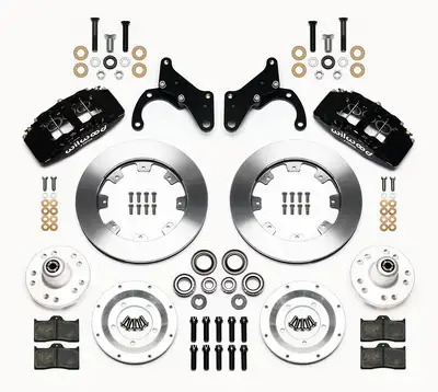 Wilwood Brakes 1968 - 1982 Chevrolet Forged Dynapro 6 Big Brake Front Brake Kit (Hub) - 140-12946