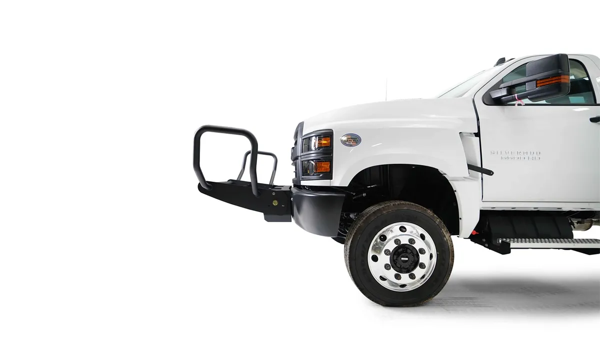 Chevy 4500-6500 Kodiak Winch Mount with Grill Guard product image