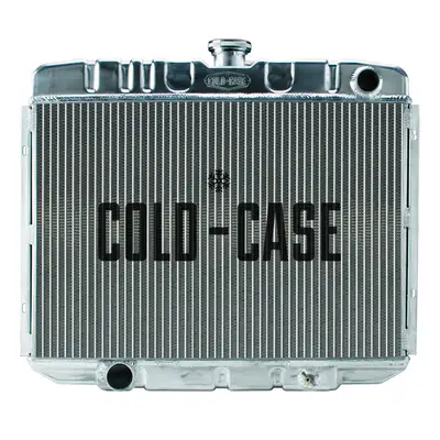 COLD-CASE Radiators 67-70 Mustang BB 24 Inch Aluminum Performance Radiator MT Cold Case Radiators