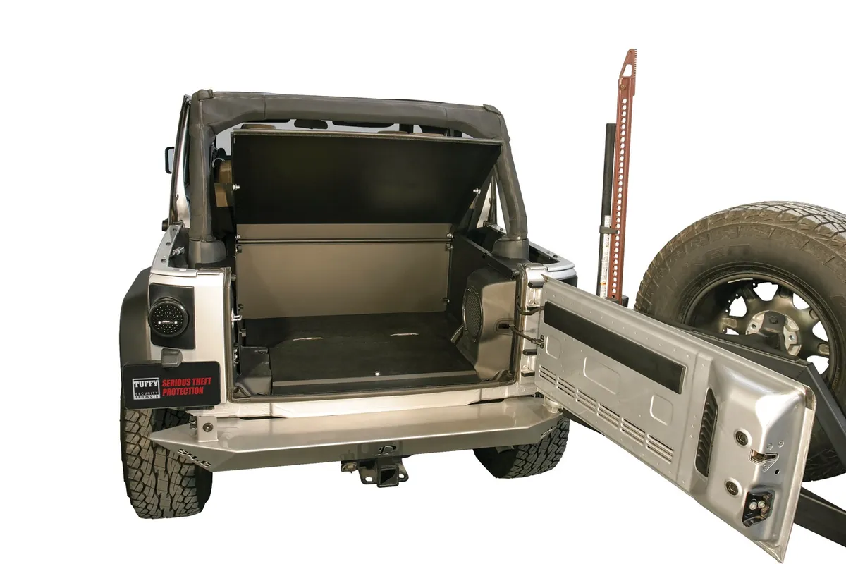Deluxe Cargo Enclosure - '11-18 Wrangler JK (Black) product image