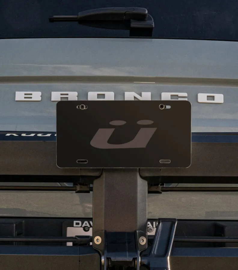 License Plate Mount Piston Pro x Black product image
