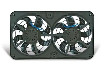 Flex-A-Lite Fan Electric 12 1/8in Dual Pusher or Puller Universal Xtreme Sblade w/ Variab