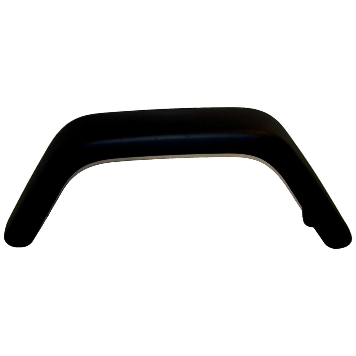 Crown Automotive Jeep Replacement Fender Flare; Rear Right; Wide; Flat Black;