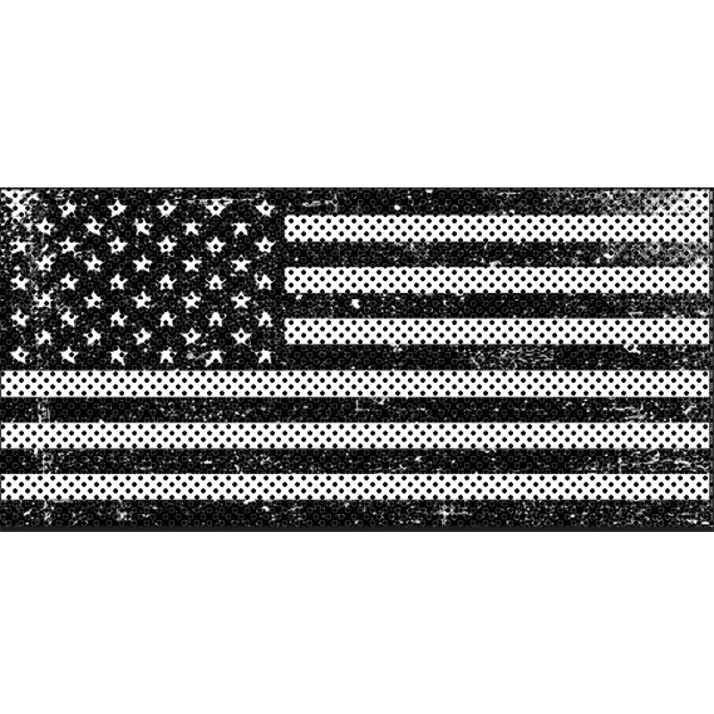 Black & White Collection American Flag Grille Inserts product image