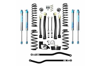 EVO Manufacturing EVO Manufacturing 4.5 Enforcer PLUS Stage 3 Lift Kit w/ King 2.0 Shocks - JL 4Dr