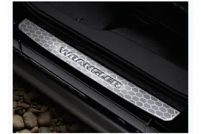 Mopar Mopar Stainless Steel Door Sill Guards - JL 4dr