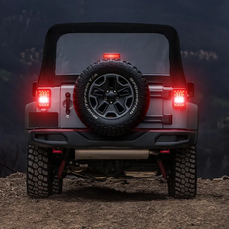 "Jeep JK 7"" Headlights, 4"" Fog Lamps, Front Turn Signals, Fender Turn Signals & Taillights" product image