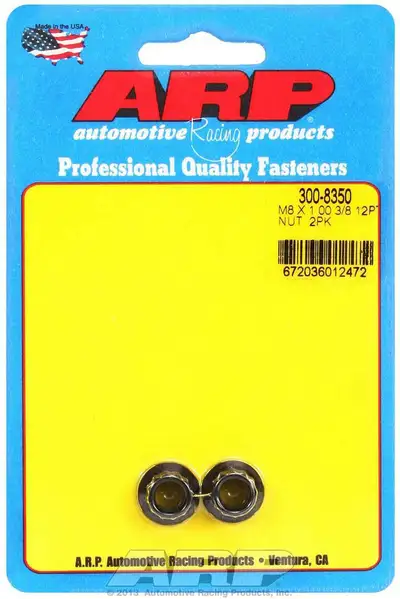 ARP Auto Racing 8mm x 1.00 12pt Nut Kit (2pk)