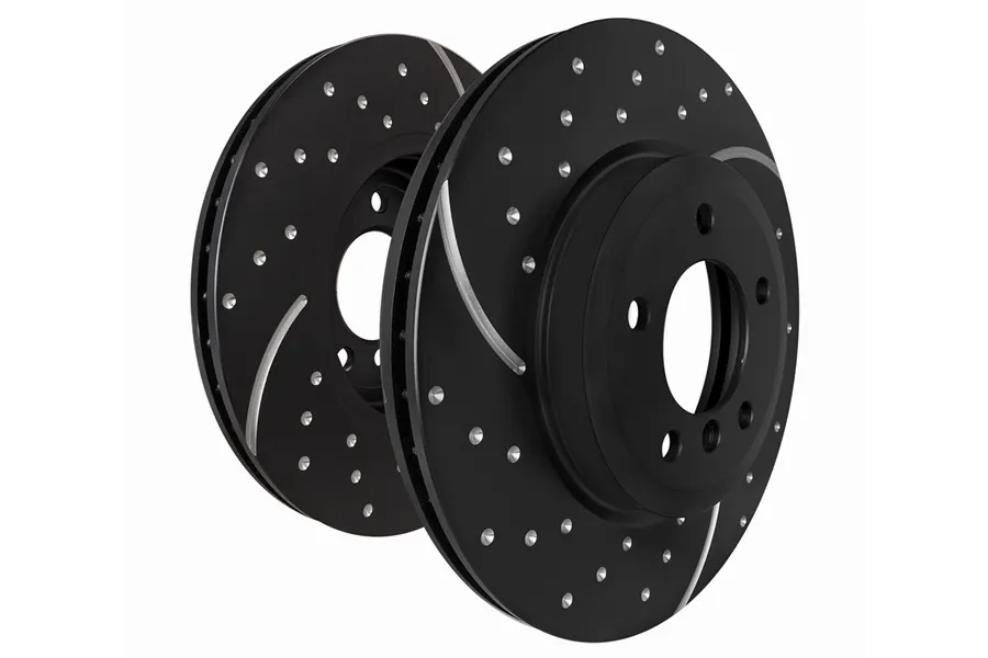 3GD Series Sport Slotted Rotor Set; Rear; For FMSI Pad No. D1274; Solid; 5 Bolt Holes; 316mm Dia.; 76mm Height; 12mm Thick; 72.1mm Center Hole Dia.; product image