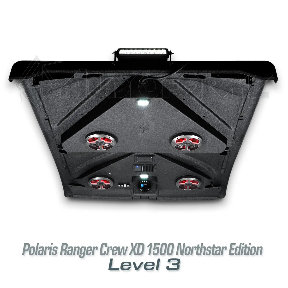 24c Polaris Ranger Crew Northstar/Cab xd 1500 Stereo Tops (4door) Level 5 product image