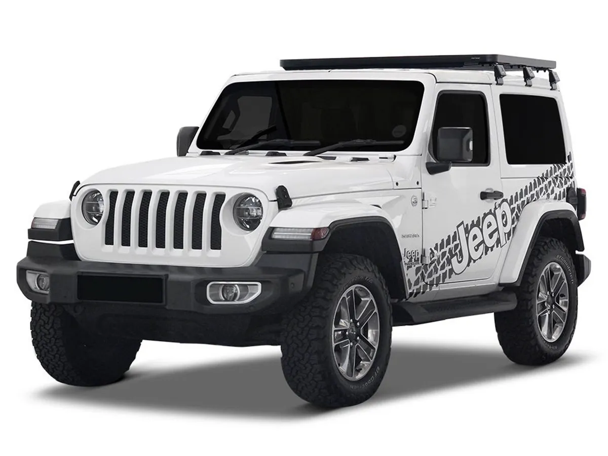 Front Runner Jeep Wrangler JL 2 Door (2018-Current) Slimline II 1/2 Roof Rack Kit product image