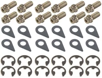 Stage 8 Header Bolt Kit - 6pt GM 3.8L V6 5/16-18x7/8