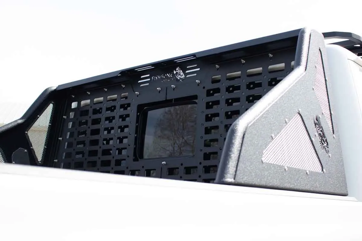 Fishbone Offroad Chase Rack & Molle Window Panel for 2020 & Up Jeep Gladiator FB21246 product image