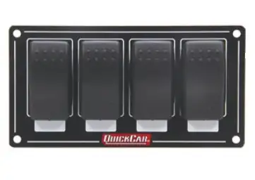 Quickcar Racing Products Accessory Panel 4 Switch Rocker