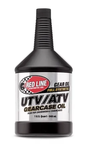 75w-80 Gear Oil UTV/ATV Gearcase Oil GL-4 1 Quart Red Line Oil product image