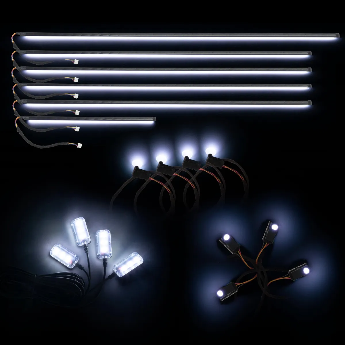 Oracle Lighting Dynamic ColorSHIFT 18 Piece Universal Full LED Interior Dash Board Kit 4240-332 product image