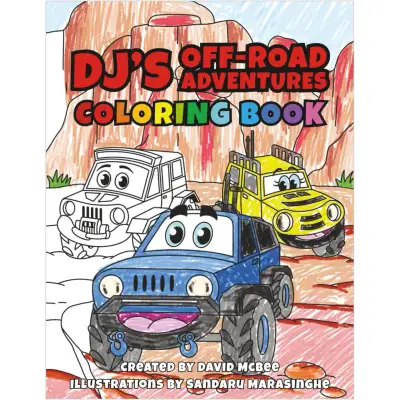 DJs Offroad Adventures DJ's Off-Road Adventures Coloring Book