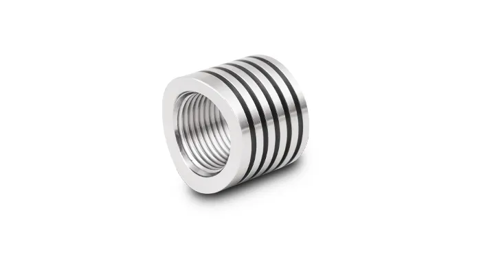 Oxygen Sensor Weld Bung; M18 x 1.5 Thread Size; 304 Stainless Steel; Fits Bosch LSU 4.9 Heat Sink; product image