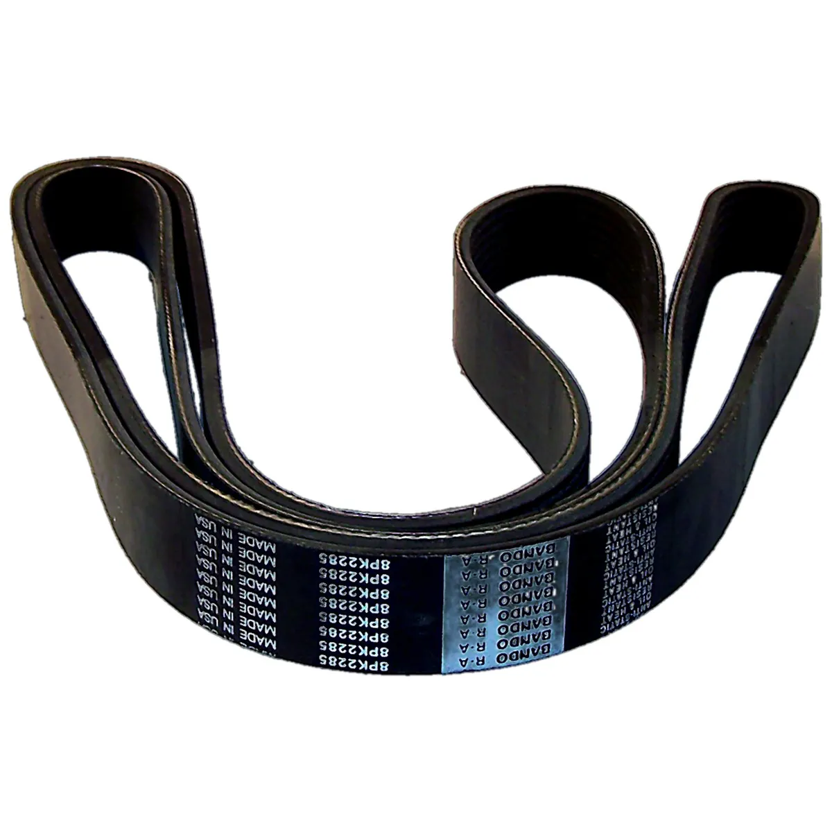 Serpentine Belt; 89.96 in. / 2285mm Long; 8 Ribs; For Use w/ 1993-1995 Jeep ZG Europe Grand Cherokee w/ 2.5L Diesel Engine; product image