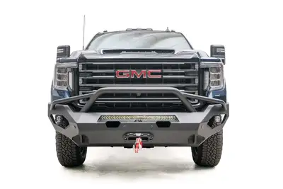 Fab Fours 20c Sierra 2500/3500 HD Matrix Front Bumper w/ Prerunner Guard