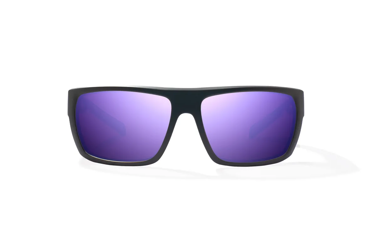 Palometa Gray Glass Blue Tort Matte Sunglasses product image