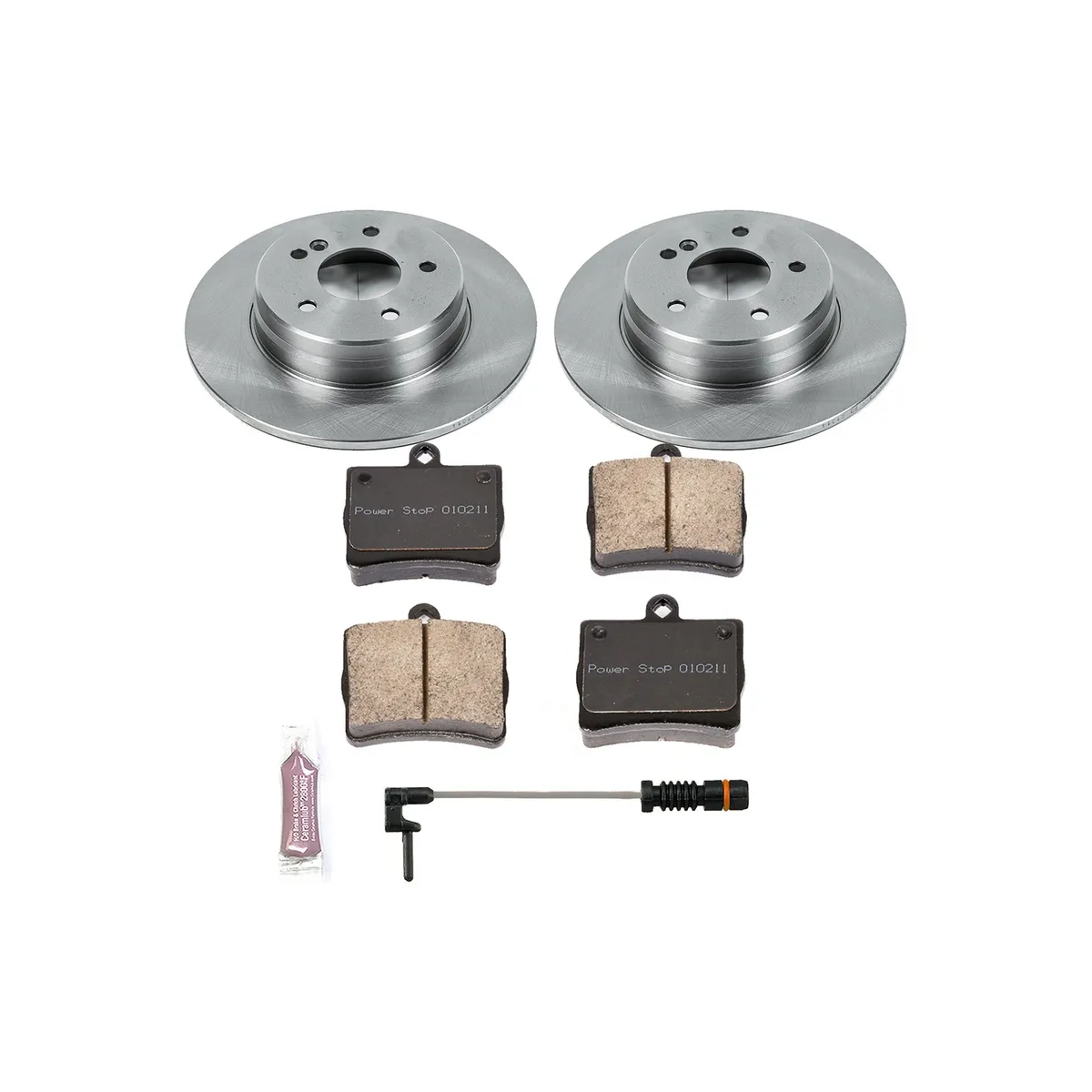 Z17 Direct Replacement Kit: Rotors; Ceramic Pads W/Hardware; Pad Sensors product image