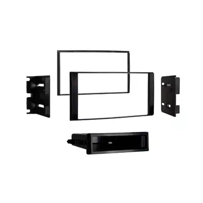 Metra Electronics Custom Fit Mounting Kit; ISO DIN Radio Provision w/Pocket; Incl.: Brackets/Pocket/Radio Trim Panel w/o Nav And Radio Trim Panel w/Nav;
