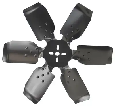 Derale 18 Reverse Rotation Rigid Race Fan, Steel Blade