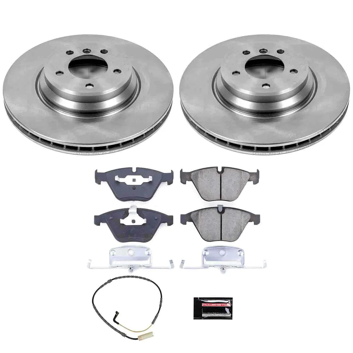 Z17 Direct Replacement Kit: Rotors; Ceramic Pads W/Hardware; Pad Sensors product image