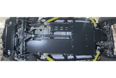 Rock Hard 4X4 Rock Hard 4x4 Complete Bellypan Skid Plate System w/ Dual Crossmembers - JL 4Dr Diesel